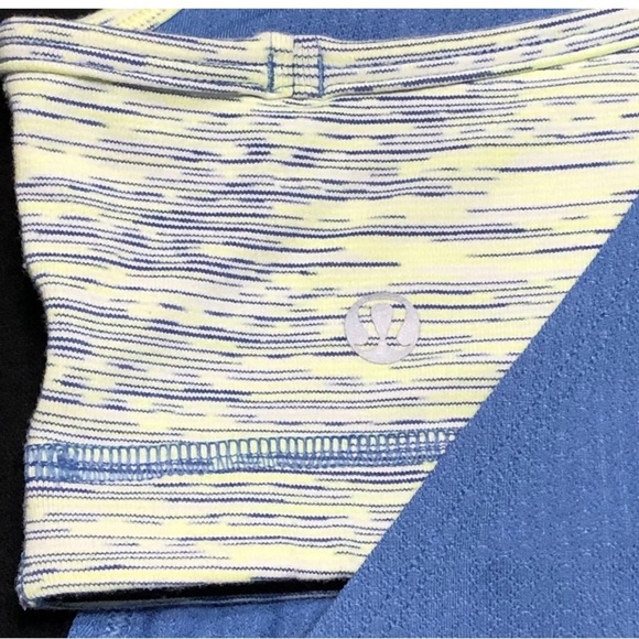 Lululemon No Limits Tank Top Bra Attached Blue Tank | Size 6 | NWOT - Picture 4 of 10